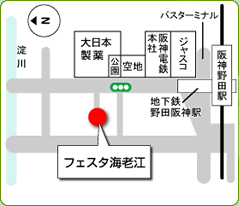 フェスタ海老江 マップ